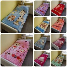 2ply Super Soft Mink Baby Cot Blanket Warm Nice Designs Boys & Girls 100x130CM