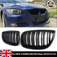 Pair Gloss Black Double Slat