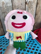 Vtg 1960s handmade fabric - vtg,