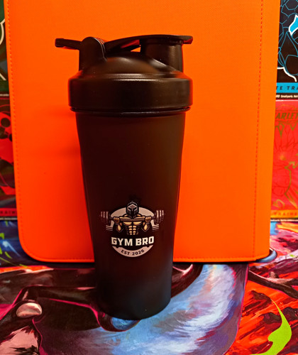 Gym bro 600ml - 600ml, black