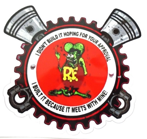Rat fink hot - hot, vintage