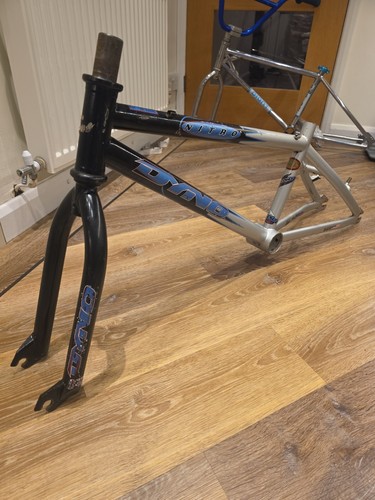 Dyno nitro bmx frame forks - frame, &