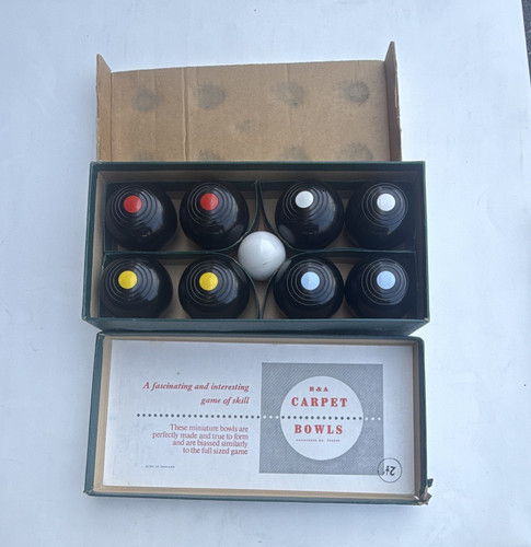 Carpet bowls indoor - b&a,