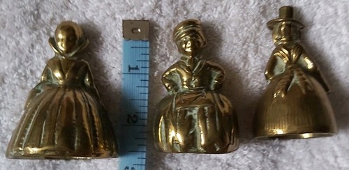 Vintage brass victorian lady - vintage,