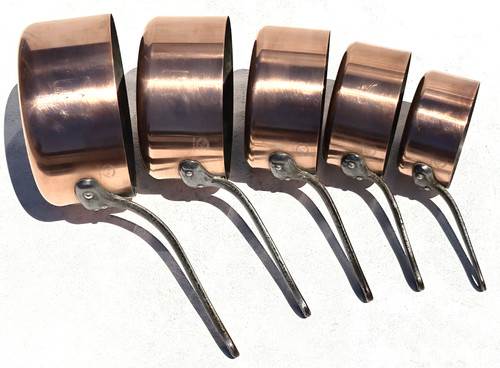 Vintage french copper pan - vintage,