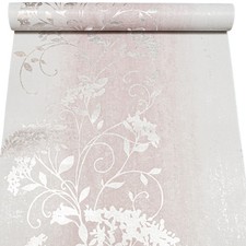 Dusty Pink Silver Wallpaper