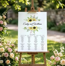 Personalised Wedding Table