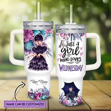Custom dark gothic girl fan - dark,