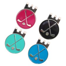 4 Pcs Magnetic Hat Clip Golf