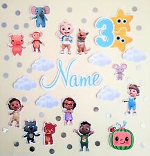 Cocomelon Cake Topper Set