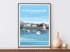 Porthmadog Art Print, Gwynedd