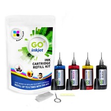 HP Deskjet 2600 Cartridge Ink Refill Kit for Inkjet Printers Black - Colour CMYK