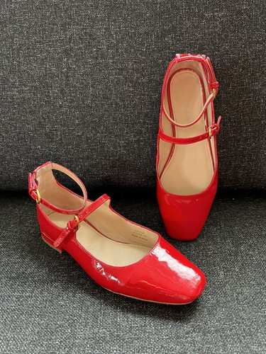 Boden red patent - patent, leather