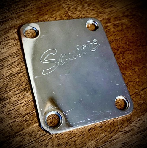 Chrome squier neck - chrome,