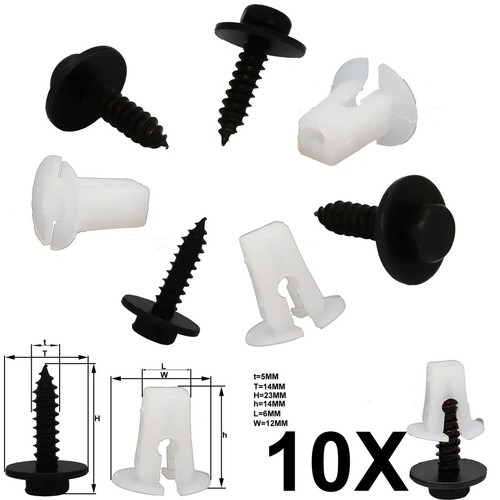Kit bumper insert bonnet - 10,
