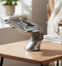 Silver thai buddha hand - thai,
