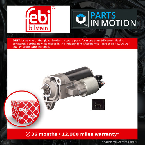 Starter motor fits - motor, leon