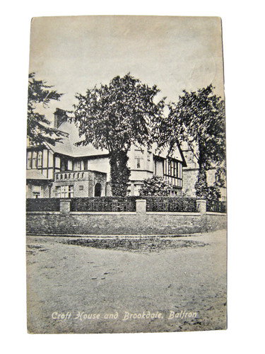 Postcard croft house - postcard.,