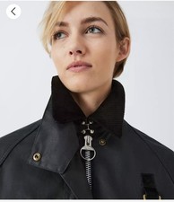 Barbour huntington navy - huntington, wax