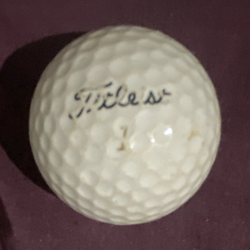 Vintage titleist tour balata - vintage,