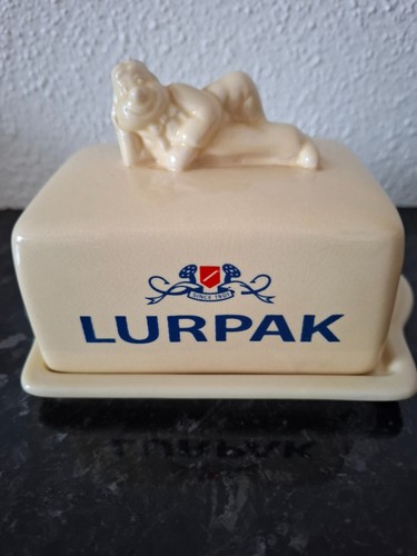 Vintage lurpak butter dish - butter,