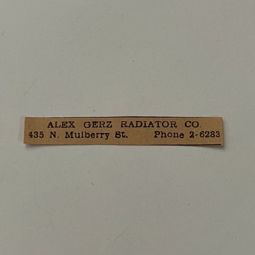 Alex gerz radiator 435 n - alex,