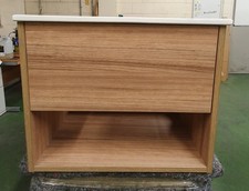 TL2237 BRITTON HK6000DCY HACKNEY VANITY UNIT.60CM CHERRY AND BASIN