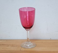 Antique Cranberry Port glass