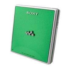 Sony MZ-E620 MiniDisc Player Green - Tested Working MD Player