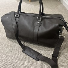 Jaguar Leather overnight bag