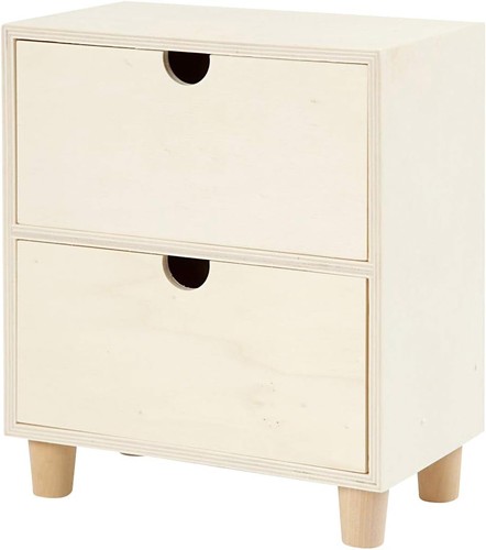 Creativ chest drawers wood - chest, of
