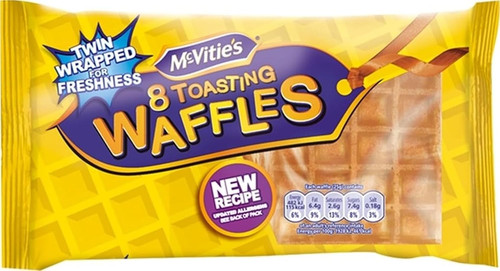 Mcvitie toasting waffles 8 - mcvitie's, waffles,