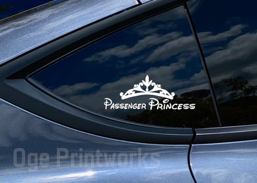 Passenger princess decal - princess,