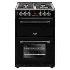 Belling FARMHOUSE60DFBLK 102L Gas & Electric Cooker