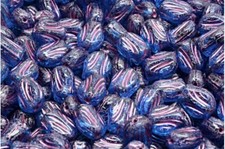 9 (mm) TULIP FLOWER BELL CZECH GLASS BEADS - VARIOUS COLOURS - PACKS OF 20