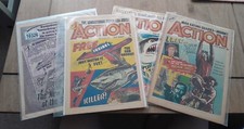 Action UK Comic 1976 First 3