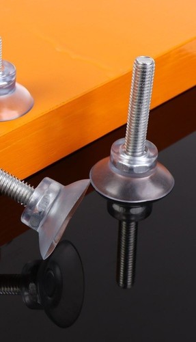 37mm clear nut thumb - m8, screw