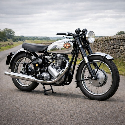 1950 bsa gold - gold, motorcycle