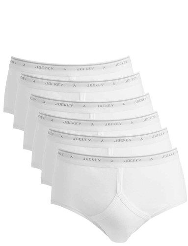 Jockey front cotton briefs - y-front,