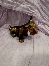 Adorable Brass Tiny Scottie