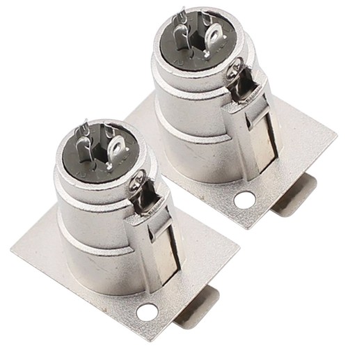 Pin xlr female - pin, panel