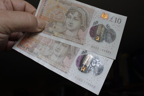 Pounds bank note - aa,