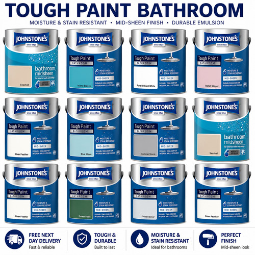 Johnstone bathroom paint mid - johnstone's,