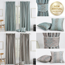Heavy Jacquard Pencil Pleat