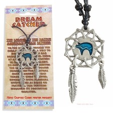 Zuni Bear Pendant Necklace