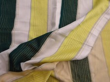 Vintage 1950s Striped Yellow