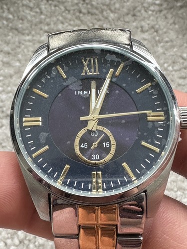Infinite black dial men - black,