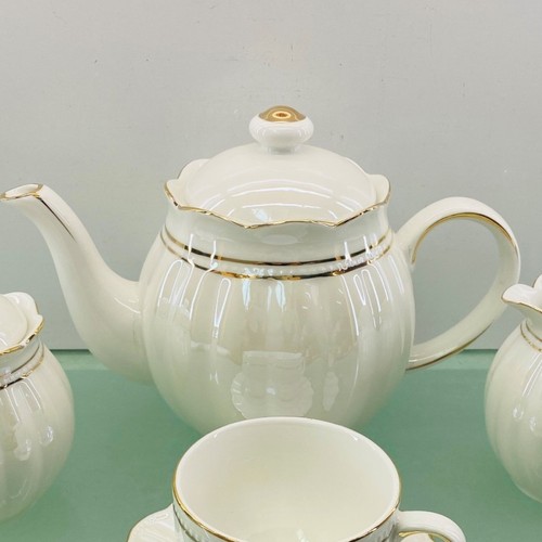 Grace teaware white luster - teaware,