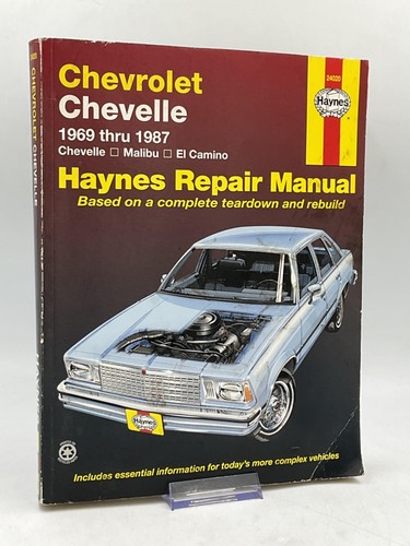 Chevrolet chevelle 1969 thru - chevelle,