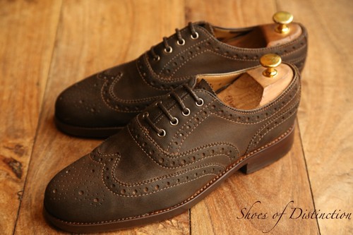 Grenson brown rough - brown, rough-out